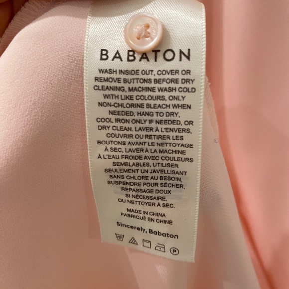 Aritzia (Babaton) - Blush pink dress size 2 - Excellent/like new condition - Picture 6 of 6